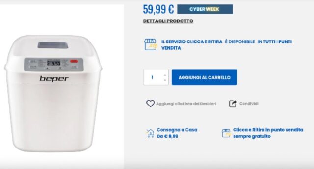 Elettrodomestici in saldo